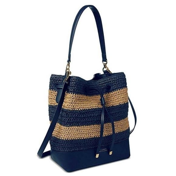 Ralph Lauren Navy Dryden Debby Handbag 1RL11 - Picture 2 of 6